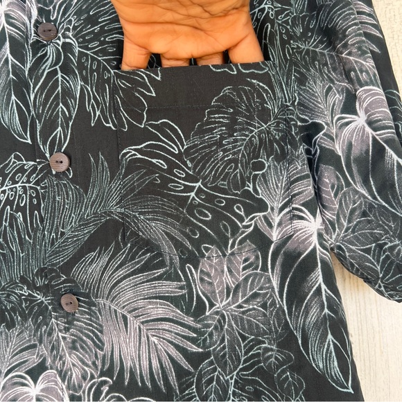 NWT Tommy Bahama 100% Silk Mens S Shirt Casual Button Down Short Sleeve Tropical - Picture 10 of 12
